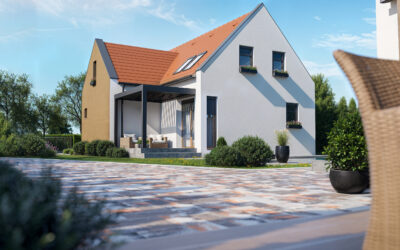 3DVisionDesign Balaton parti nyaraló látványterv