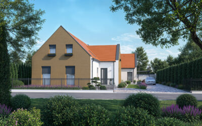 3DVisionDesign Balaton parti nyaraló látványterv
