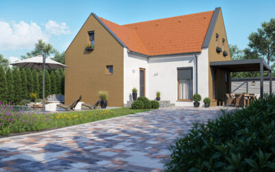 3DVisionDesign Balaton parti nyaraló látványterv