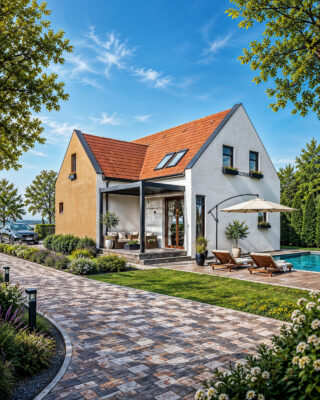 3DVisionDesign Balaton parti nyaraló látványterv