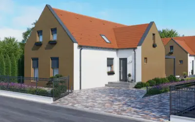 Balaton Holiday house Exterior Visualisation