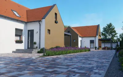 Balaton Holiday house Exterior Visualisation