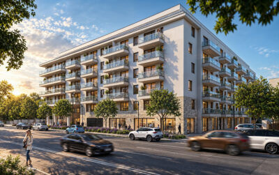 3DVisionDesign Erzsebet 108 house architectural visualisation