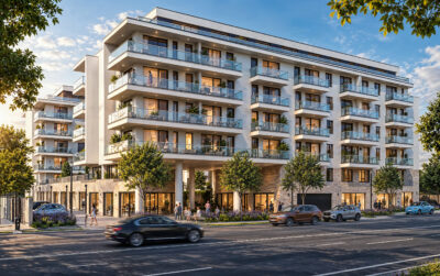 3DVisionDesign Erzsebet 108 house architectural visualisation