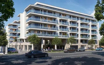 Exterior Apartment building Visualisation