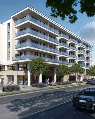 Exterior Apartment building Visualisation