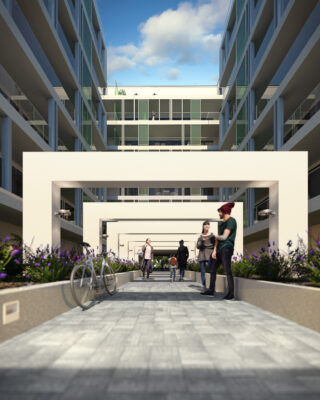 3DVisionDesign HUN4 Lakópark építészeti látványtervek ingatlanértékesítéshez