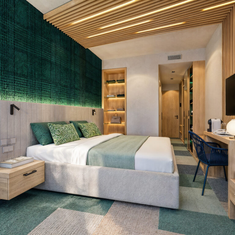 Hotelszoba vizualizáció