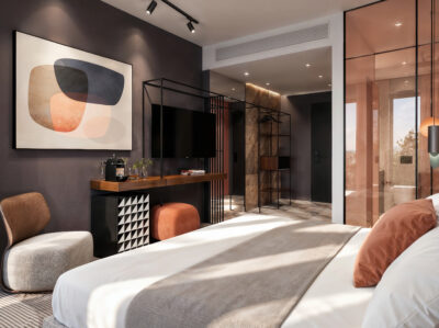 3DVisionDesign Hotel Room Interior design