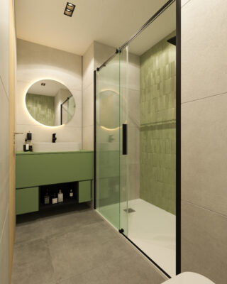 3DVisionDesign Hotelszoba vizualizáció