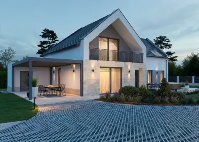 House Exterior visualisation design