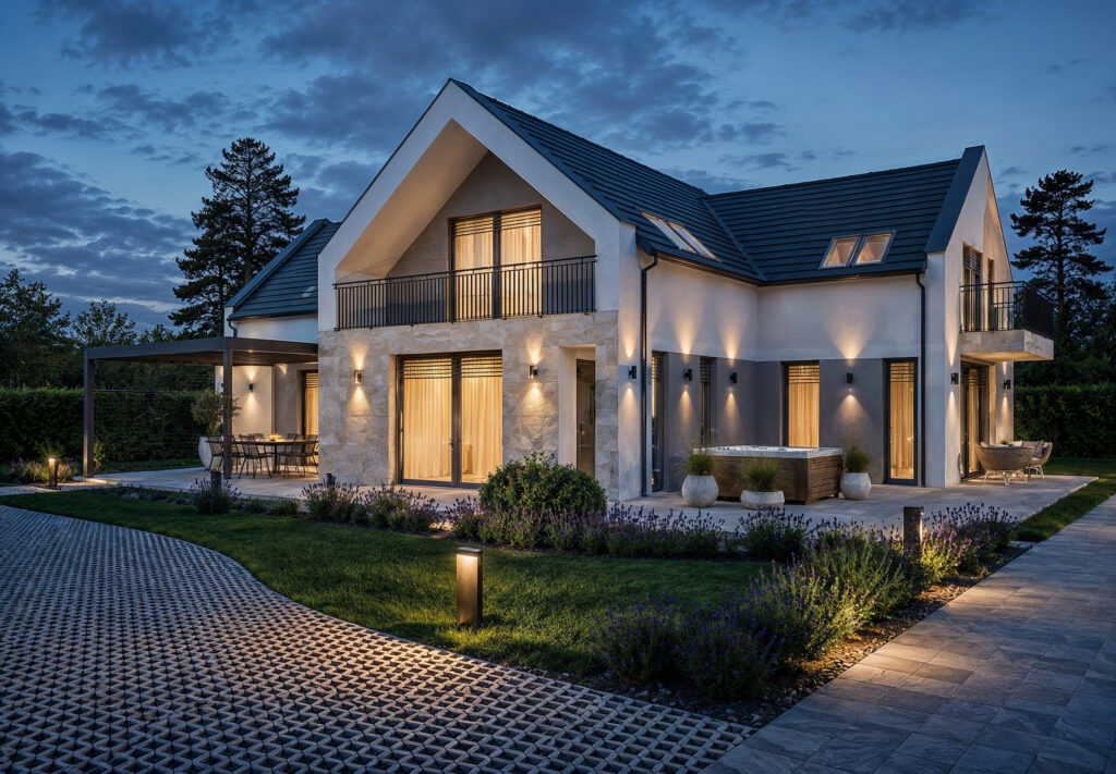 3DVisionDesign House Exterior visualisation design