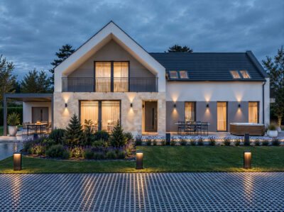 3DVisionDesign House Exterior visualisation design