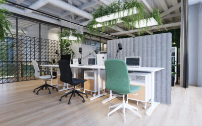 3DVisionDesign Irodaház belsőépítészeti látványtervek