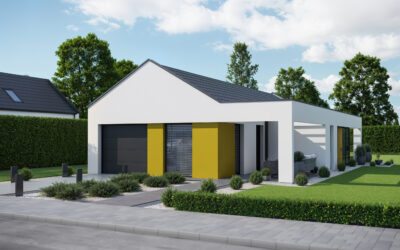 3DVisionDesign Leyer Típusház külső látványterv