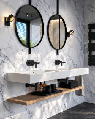 3DVisionDesign Marble Bathroom design visualisation