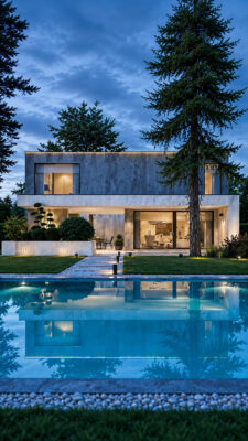 3DVisionDesign Modern Exterior visualization