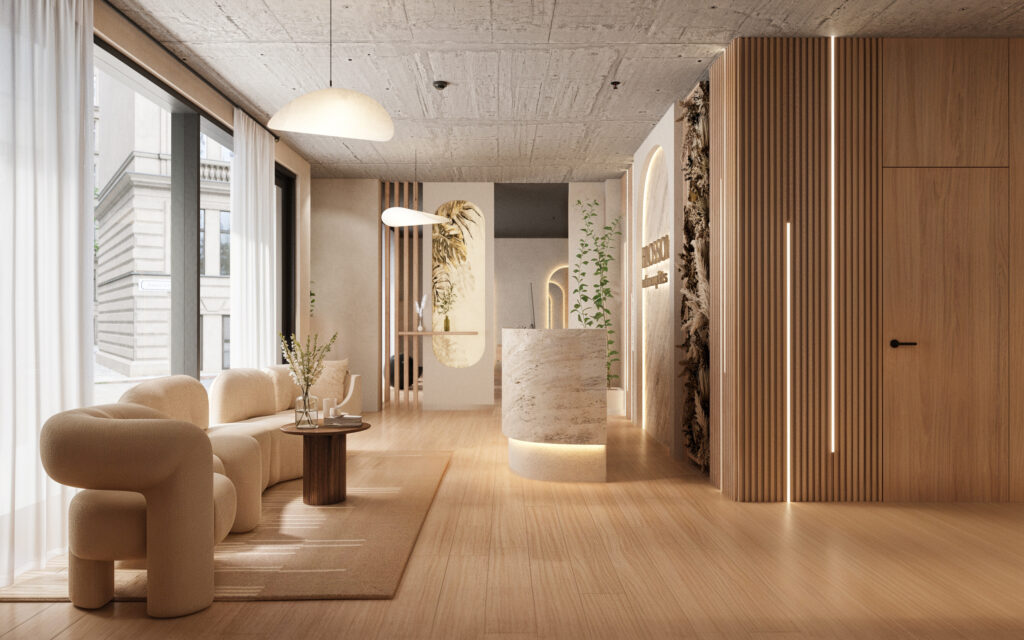 3DVisionDesign Pilates Stúdió látványtervek