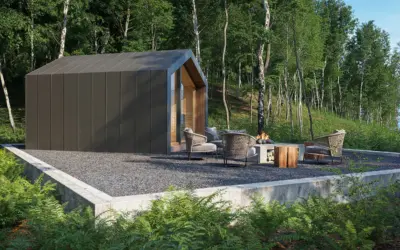 3DVisionDesign Saunahouse 3D product visualization