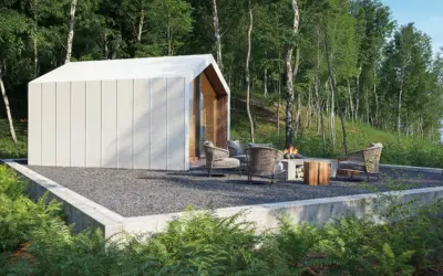 3DVisionDesign Saunahouse 3D product visualization