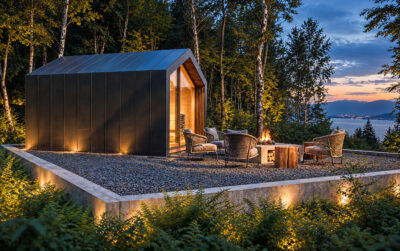 3DVisionDesign Saunahouse 3D product visualization