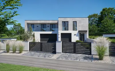 Semi-detached house Exterior Visualisation