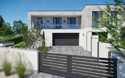 Semi-detached house Exterior Visualisation