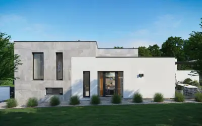 Semi-detached house Exterior Visualisation