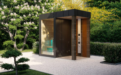 3DVisionDesign Shower mini szauna látványterv