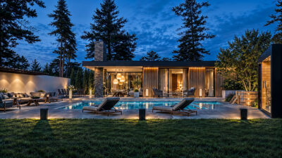 3DVisionDesign Siófoki Luxusvilla a Fenyvesek ölelésében