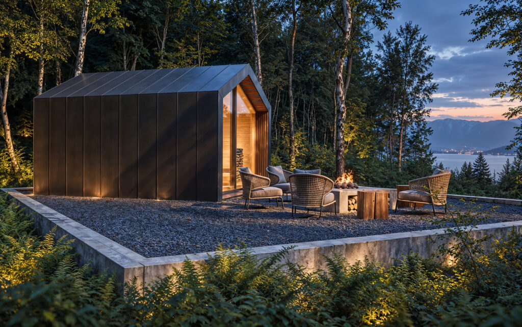 3DVisionDesign Szaunahouse3 D product visualization