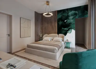 3DVisionDesign haloszoba tv fal beepitett belsoepiteszet 3d