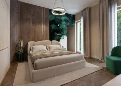 3DVisionDesign haloszoba tv fal beepitett belsoepiteszet 3d