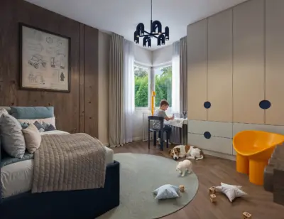 3DVisionDesign kreativ lego fal design fiúszoba belsőépitészet