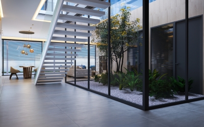 3DVisionDesign Budapesti villa belsőépítészeti látványtervek