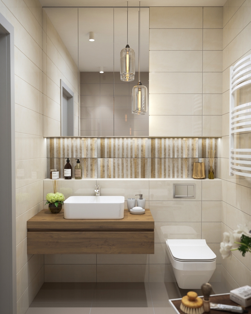 Fürdőszoba latványtervezés ingatlan értékesítéshez