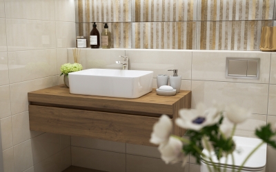 Fürdőszoba latványtervezés ingatlan értékesítéshez