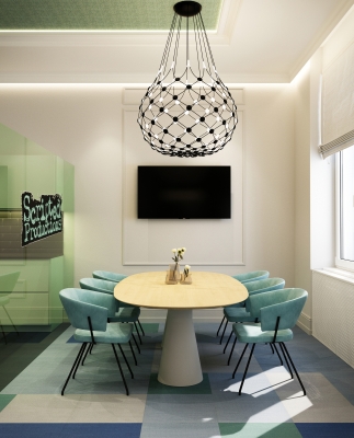 3DVisionDesign Modern iroda belsőépítészeti látványtervek