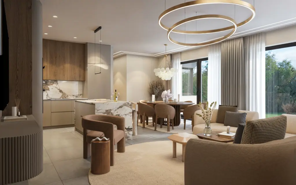 Modern Oak Interior Debrecen