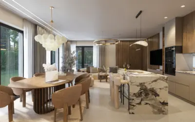 Modern Oak Interior Debrecen