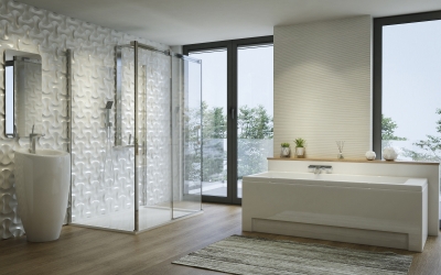Macryl nikita 3dvisiondesign katalógushoz készített modern fürdöszoba látványterv